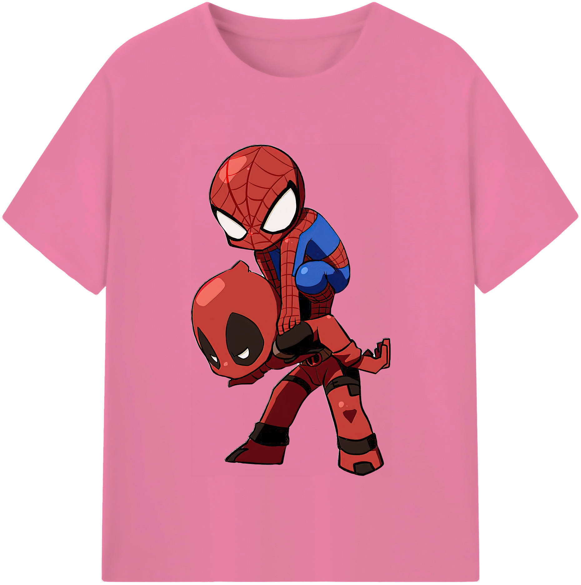 （画像用） Deadpool デッドプール 綿100％半袖Tシャツ（フロントプリント）